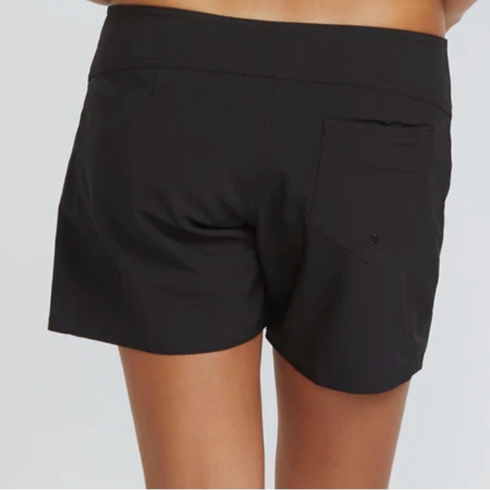 Volcom -Black 4-Way Stretch Surf/SwimShorts | Size 9 | UPF 50+ - Picture 3 of 13